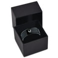 thumbnail image 3 of Minimalist Black Metal Tungsten Ring Gamer Mens Gift 40th Birthday Gifts for Women Best Friend 11th Anniversary, 3 of 8