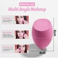 thumbnail image 2 of 5 Pcs Oblique Cut Makeup Sponge Set, Foundation Blending Beauty Sponge,Multi-colored Makeup Sponges, 2 of 6