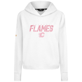 thumbnail image 2 of Women's Levelwear White Calgary Flames Mother's Day Sweet Floral Pullover Hoodie, 2 of 3