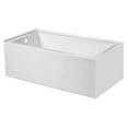 thumbnail image 5 of Acrylic 60" x 32" Alcove Soaker Tub, Left-Hand Drain, White, TAS6032L, 5 of 5