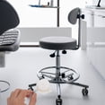 thumbnail image 2 of 4 Pcs Roues de Chaise de Bureau Roulettes de Chaise d'Ordinateur Roulettes de Chaise de Remplacement Roulettes de Chaise Verrouillables Roulettes de Meuble, 2 of 9