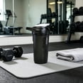 thumbnail image 6 of Yakvarog Portable Shaker Bottle for Protein Mixes, 17 oz, Whisk Ball, Leak Proof Shaker Cups for Protein Shakes and Pre-Workout, Protein Shaker Bottle, Black, 6 of 6