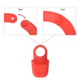thumbnail image 2 of Inserte una bolsa de almacenamiento de silicona, organizador de accesorios de viaje compatible con bolsas Bogg, guarde el teléfono celular, lápiz labial, gafas de sol, etc. (rojo), 2 of 5