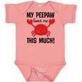 thumbnail image 3 of Inktastic My Peepaw Loves Me Boys or Girls Baby Bodysuit, 3 of 5