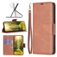 thumbnail image 3 of Compatible with Samsung Galaxy S25 Wallet Case for Women Man, Premium PU Leather Folio Flip Case with Card Holders Kickstand Wrist Strap, Luxury Shockproof Protective Phone Cover, Brown, 3 of 6