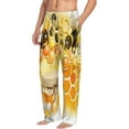 thumbnail image 2 of Kll Mens Pajama Pants For Men,Mens Lounge Pants,Funny Gifts For Men,Men'S Pajama Bottoms-Honey Bee, 2 of 9