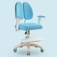 thumbnail image 6 of Lorelo Upgraded Children Desk Chair with 360 Degree Wheels, Height Depth Adjustable Kids Computer Chair, Cute Children Study Chair for Home, School and Library (Blue, Pink), 6 of 8