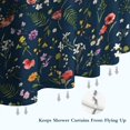 thumbnail image 6 of Pioneer Flower Floral Print Pattern Shower Curtain 72"x72" ,Bathroom Decorative Shower Curtains Set with 12 Hooks,Modern Waterproof Washable Shower Curtain, 6 of 6