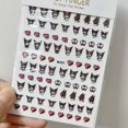thumbnail image 1 of Sanrio 3D Stickers For Nails Nail Art Supplies Cartoon Hello Kitty Cinnamoroll Nail Stickers Nail Decoration Anime Nail Decals, 1 of 4