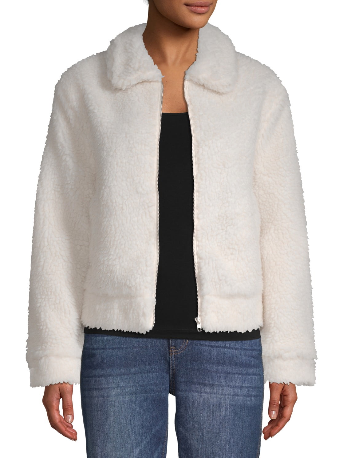 Outeredge Juniors' Collared Sherpa Jacket