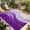 Purple, variant on Blue Waves Abstract Outdoor Rug for Patio/Deck/Porch, Non-Slip Large Area Rug 6 x 9 Ft, Modern Water Ripple Striped Indoor Outdoor Rugs Washable Area Rugs, Reversible Camping Rug Carpet Runner