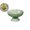 Green, variant on VQPeo Drainable High-Leg Fruit Tray, Transparent Snack Candy Organizer, Living Room Dry Fruit Box for Kitchen & Party Serving