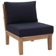 thumbnail image 6 of Modway Marina 10 Piece Patio Sofa Set in Natural and Navy, 6 of 10