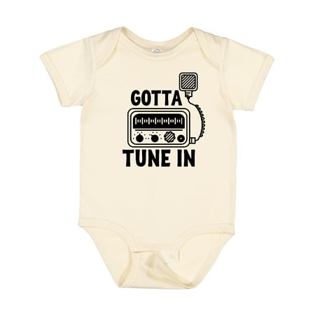 

Inktastic CB Ham Radio Fan Trucker Gift Gift Baby Boy or Baby Girl Bodysuit