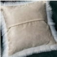 thumbnail image 6 of Square Furry fur (front) Faux (back) pillow 18''x18'' W/Without Insert, 6 of 10