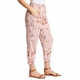 thumbnail image 2 of Jessica Simpson Ladies' CADIE Soft Printed Pants, Pink Floral Small, 2 of 3