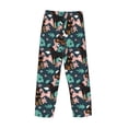 thumbnail image 5 of Goofa Rottweiler Printed Soft Pajama Pants for Men, Wide Leg Comfy Casual Lounge Yoga Pants-Small, 5 of 9