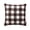 Brown, variant on My Texas House 18" x 18" Blue Textured Plaid Decorative Pillow Cover