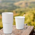 thumbnail image 5 of 592 Count White Paper Cups Disposable Drinking Water Cups Bulk Pack for Parties Picnic BBQ Travel and Special Events Heavy Duty Paper Cups, 5 of 6