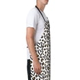 thumbnail image 3 of Bingfone Heart Leopard Apron Gifts For Men, Women Professional Grade Chef Apron for Kitchen,BBQ & Grill, 3 of 8