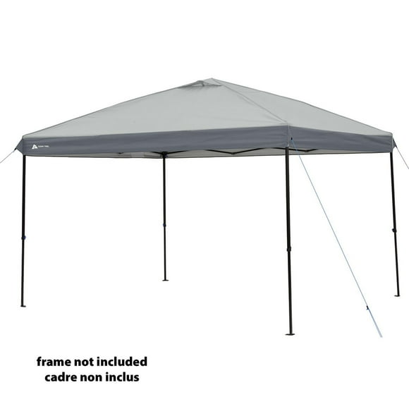 Ozark Trail 12 FT x 12 FT Straight Leg Canopy Top Accessory - Frame Not Included, GRAY