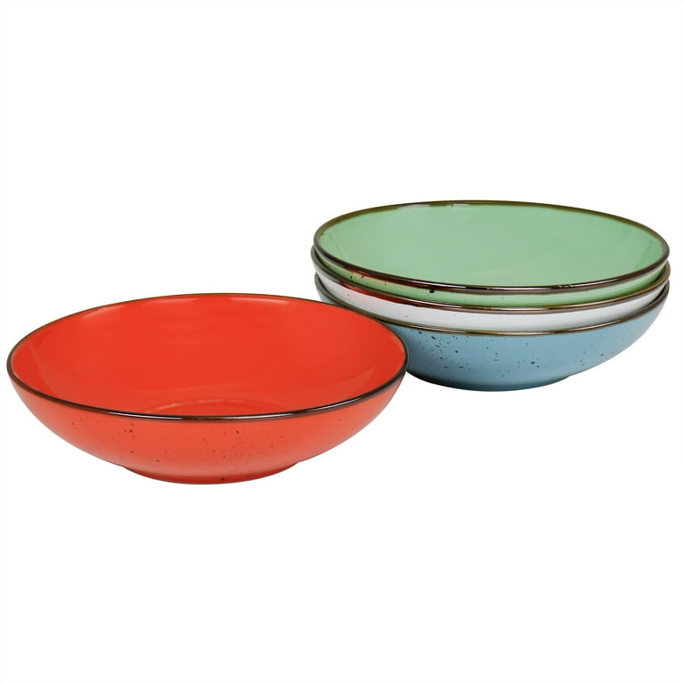 Elama Zen Rust Mozaik 16 Piece Dinnerware Set - Walmart.com