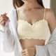 thumbnail image 5 of Gibobby Brasier deportivo para mujer Mujeres sin anillo de Francés Sexy espalda abierta espalda Sujetador en forma de U Verano Ultra Thin Bud Bra Ropa interior(Blanco,G), 5 of 5