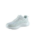 thumbnail image 4 of Toozon Girl Kid' Color Glitter Casual Running Walking Sneakers Athletic School Shoes, 4 of 5