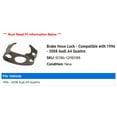 thumbnail image 2 of Brake Hose Lock - Compatible with 1996 - 2008 Audi A4 Quattro 1997 1998 1999 2000 2001 2002 2003 2004 2005 2006 2007, 2 of 2