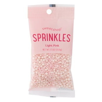 Sweetshop Light Pink Sprinkle Mix, 2.5oz -  Dessert Sprinkles & Decorations