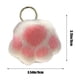 thumbnail image 3 of Mom's Best Llavero con pompón de bola de pelo con forma de pata de gato, súper esponjoso, 3 of 6