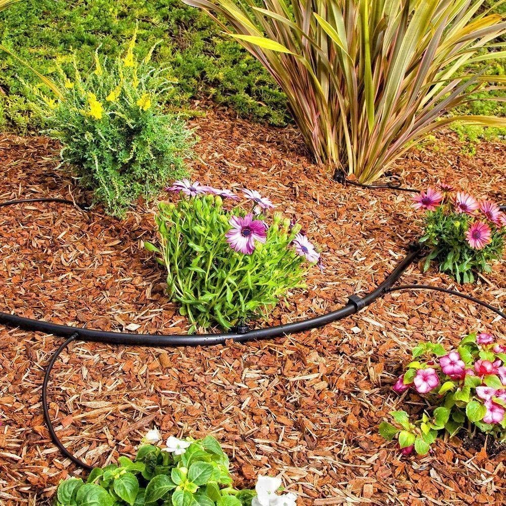 50'-Foot Gardener's Poly Tubing (1/2"-inch) .600 ID x .700 OD - Irrigation, Hydroponics, Growing - Water Distribution Tube