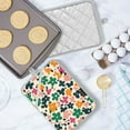 thumbnail image 5 of Yayeee Pot Holders Kitchen Heat Resistant with Pocket 7"x9.8" Cotton Oven Cooking Hot Pads, Floral Blooms, 5 of 7