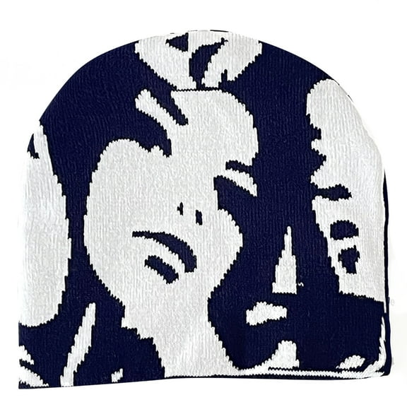 Yokua Winter Knitted Beanies Hat for Teen Keep Warm Protecting Ear Hat Windproof