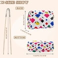 thumbnail image 4 of FORMRS Women Crossbody Purse with Chain Strap Vegan Leather Shoulder Handbag, Cartoon Graphic, 4 of 7
