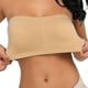 thumbnail image 3 of 3 Pcs Women's Padded Bandeau Bra, Strapless Removable Pads Tube Top, 3 of 5