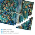 thumbnail image 3 of 500 PCS Tree Of The Stars And Moon 500 Pcs Art Jigsaw Puzzles,Unique And Beautiful Design,Stunning Artwork,Great For Relaxation And Display For Puzzle Enthusiast,Adults Wooden Puzzle, 3 of 6