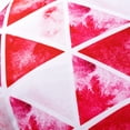 thumbnail image 2 of Coussin carré d'extérieur 18in - Triangle rouge, 2 of 5