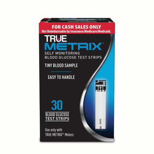 TRUE METRIX Blood Glucose Test Strips, 30 Count