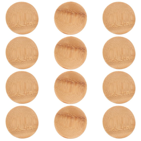 BESTOYARD Finger Bowls Pinch Bowls Bamboo Anti-leak Design Family Home Use 12pcs