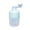 Blue, variant on Hecteas Manual Ice Shaver Hand Crank Snow Cone Machine Ice Crusher for Home Use Summer Shaved Ice Maker