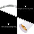 thumbnail image 6 of 2pcs Flexible E27 to E27 Light Bulb Socket Extender Light Converters Extensions, 6 of 7