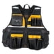 thumbnail image 4 of Chaleco de Herramientas de Seguridad Reflectante con Múltiples Bolsillos Chaleco de Herramientas de Servicio Pesado Chaleco de Seguridad Bolsa de Herr Amarillo, 4 of 8