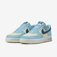 thumbnail image 3 of Nike Air Force 1 '07 Men's Sneakers - Aquarius Blue/Coconut Milk/White/Court Blue, 3 of 6