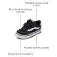 thumbnail image 3 of Zapatilla Vans Brooklyn LS V para niños, negra/blanca, talla 11 (EE. UU. niños), 3 of 8