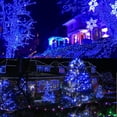 thumbnail image 5 of Blue White Christmas Mini Lights, 32.5FT 100 LED Clear Bulbs String Lights with 16 Light Modes, Fairy Lights Plug in for Outdoor Xmas Trees Garland Wreath Holiday Decorations, 5 of 5