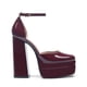 thumbnail image 4 of DREAM PAIRS Tacones Plataforma con Bloque para Mujer Aurelia Burdeos, 4 of 7
