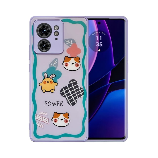 Funda de Vidrio Templado Glass Fashion para Moto Edge 40 5G