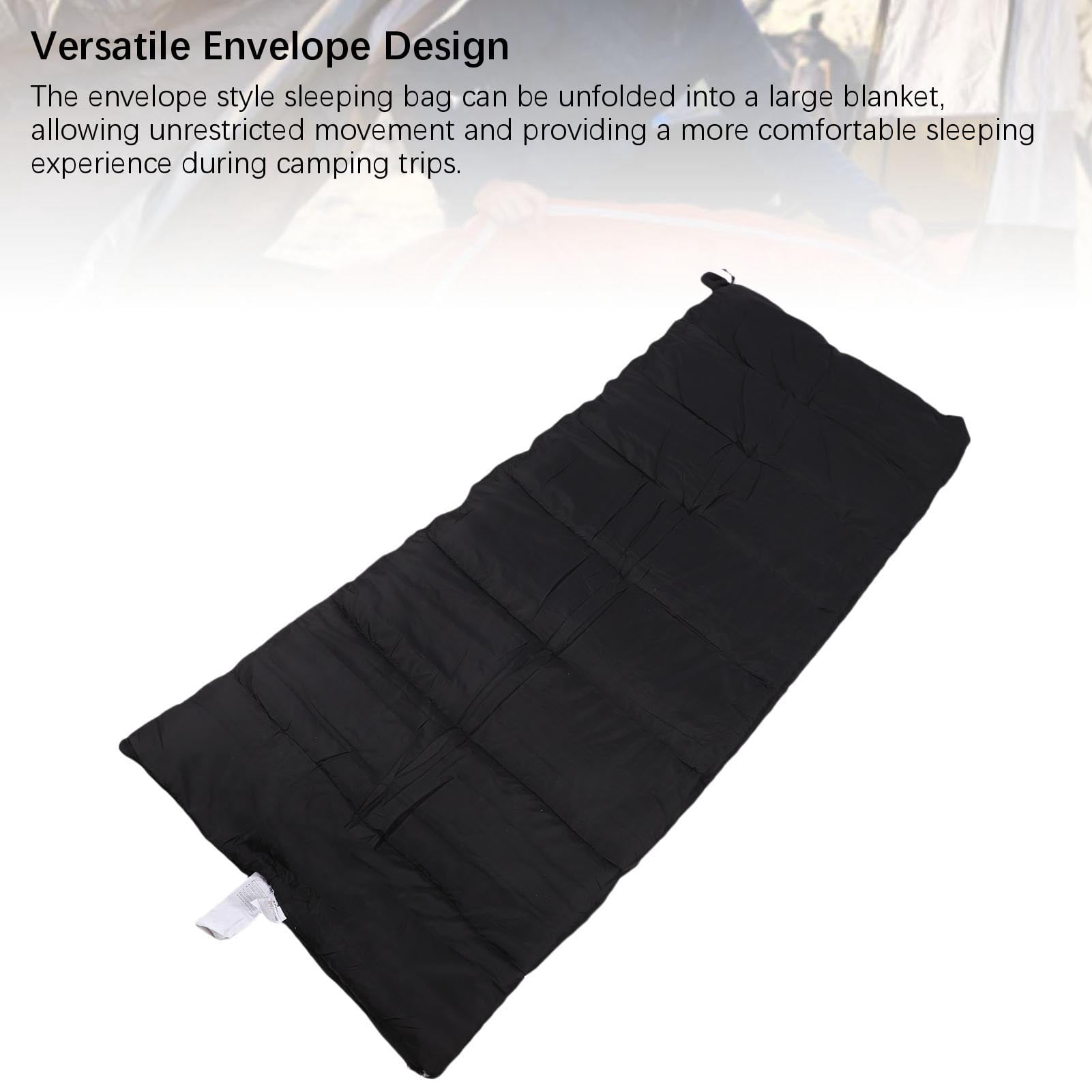 YAHHU Sleeping Bag for Adults Rectangular Envelope Portable Down Cotton Camping Gear for Spring Autumn Backpacking 86 x 31 inches / 218 x 78 cm