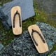 thumbnail image 5 of 1 par de hombres japoneses de madera tradicional kimono geta sandals sandalias sandalias (41), 5 of 5